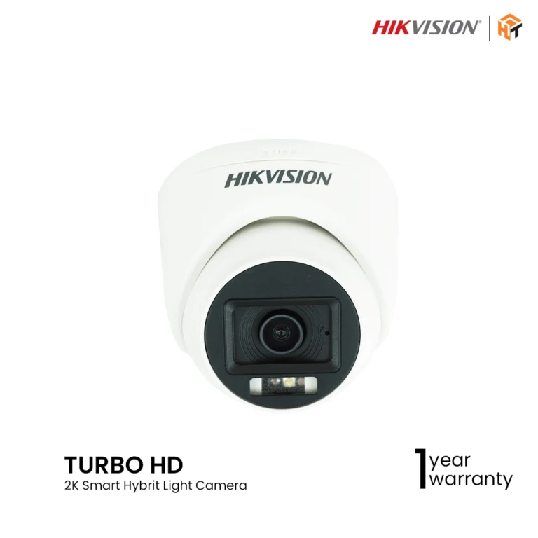Hikvision DS-2CE76G0T-LPFS/E 2K 3MP Smart Hybrid Light CCTV Camera