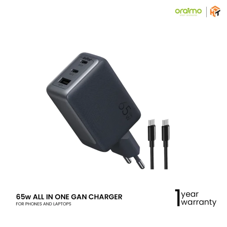 Oraimo HyperGaN 65W GaN Charger OCW-7652E