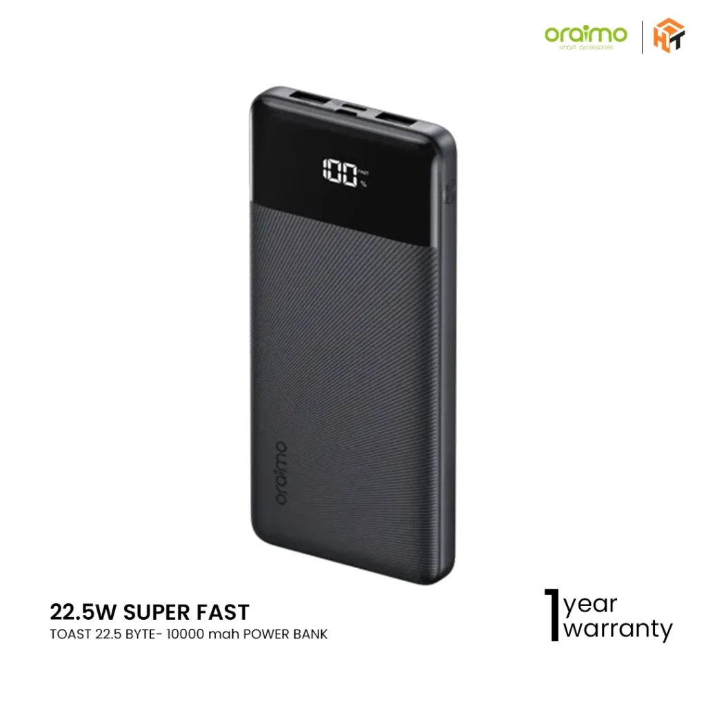Oraimo Toast 22.5 Byte 10000mAh Power Bank