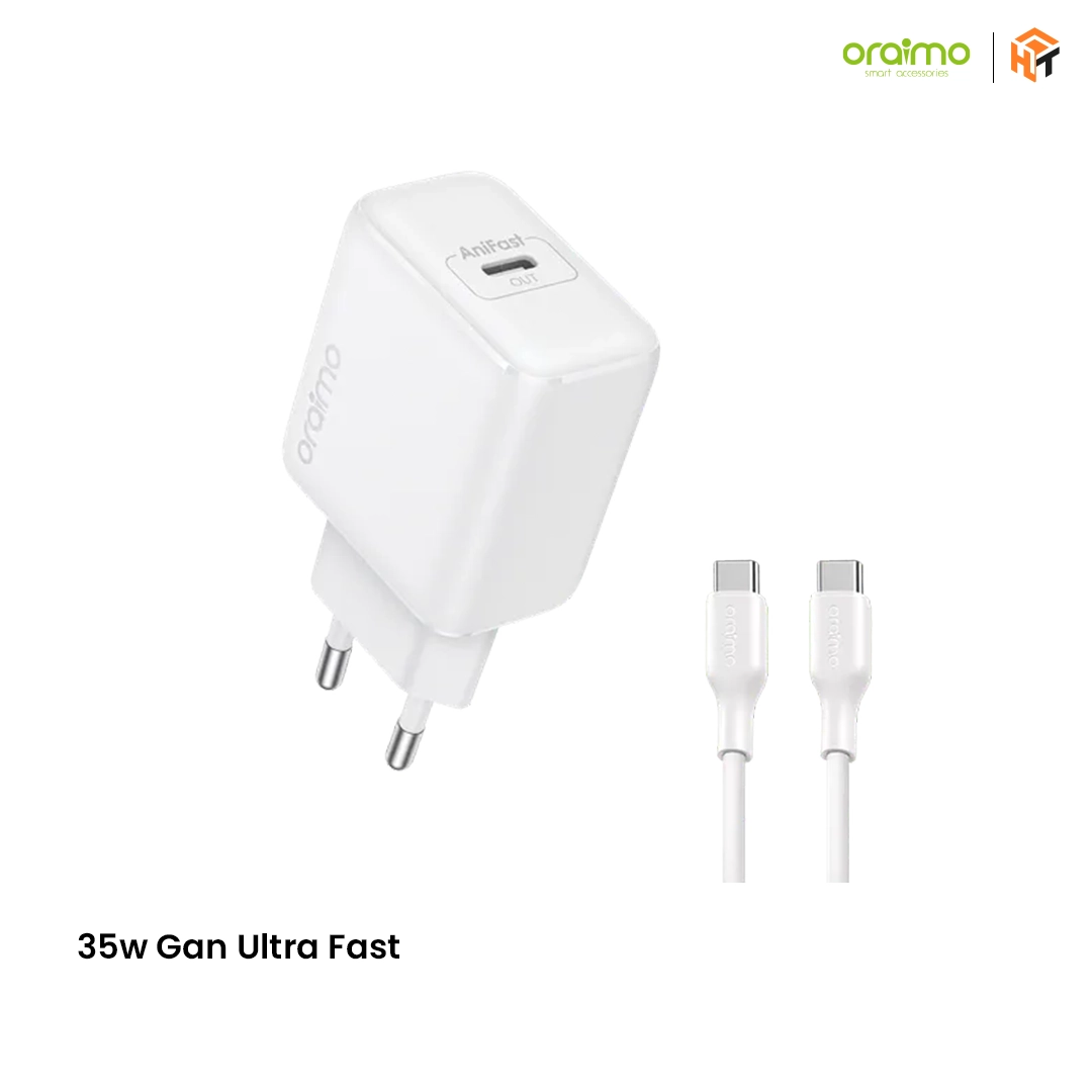 Oraimo PowerGaN 351 35W GaN Charger Oraimo PowerGaN 351 35W GaN Fast Charger