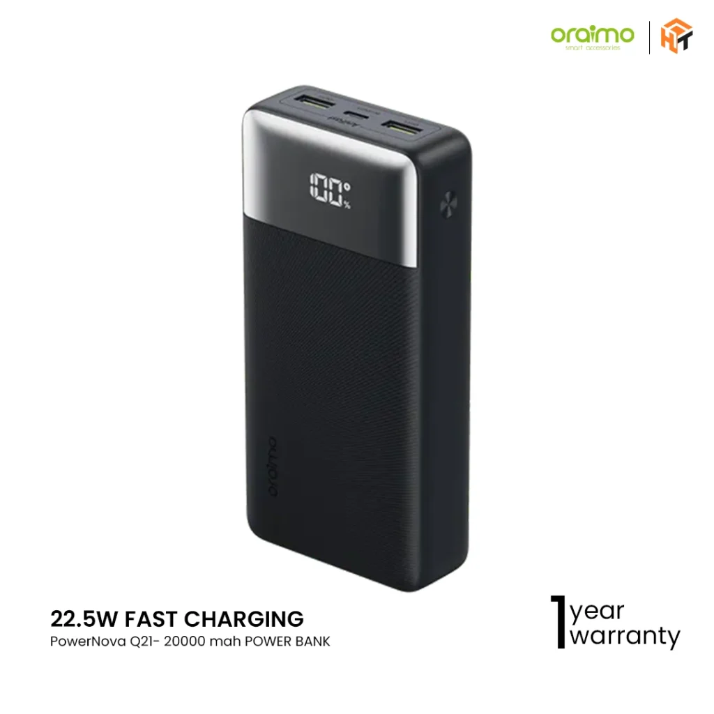 Oraimo PowerNova Q21 20000mAh Power Bank