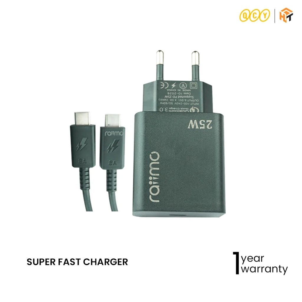 Raimo R-250 25W GaN Super Fast Charger for Samsung Phone