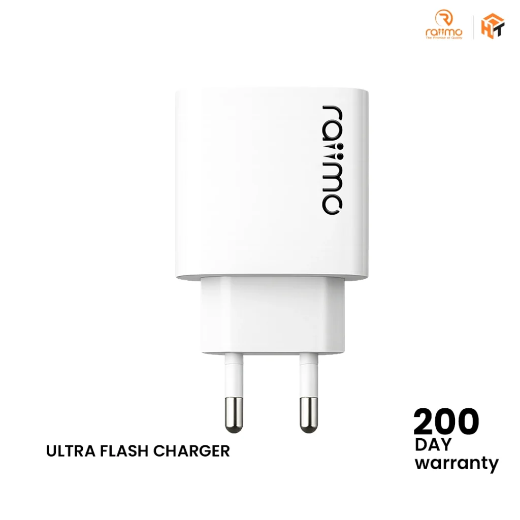 RAIIMO R-600 80W Ultra Flash Fast Charger for Vivo and iQOO