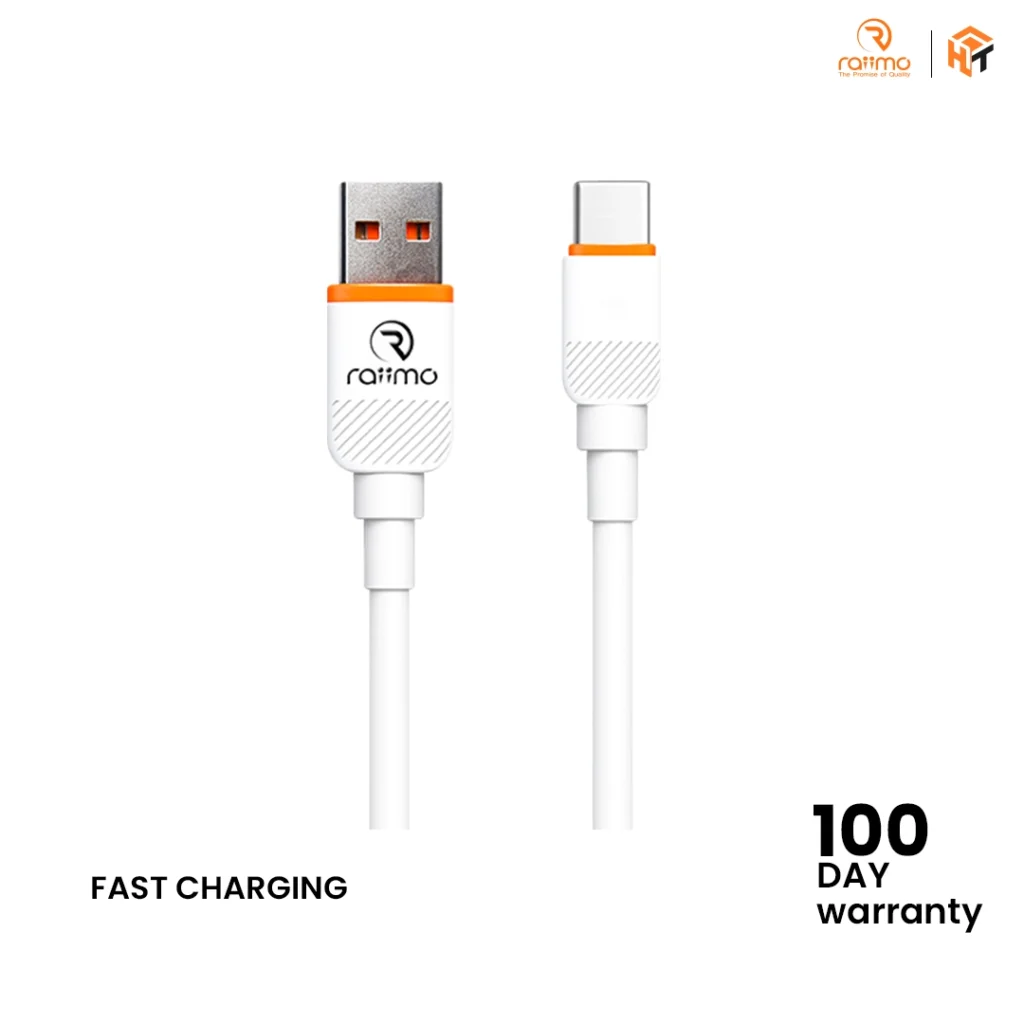 RAIIMO R-130C 65W USB-A to Type-C Fast Charging Cable