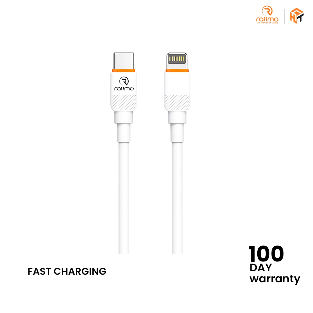 RAIIMO R-130CL 27W Fast Charging Cable RAIIMO R-130CL 27W Type-C to Lightning Charging Cable
